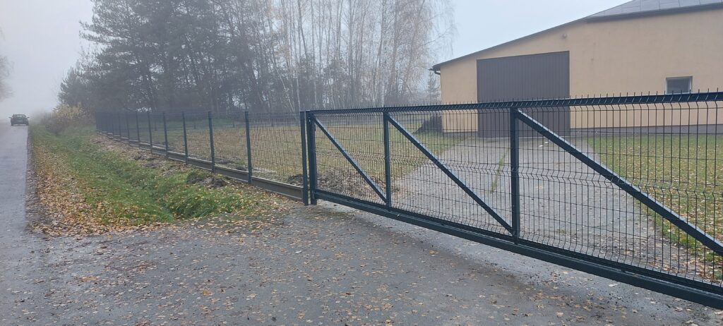 Panel ogrodzeniowy grafit